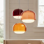 modern-nordic-round-double-dome-colorful-glass-pendant-light