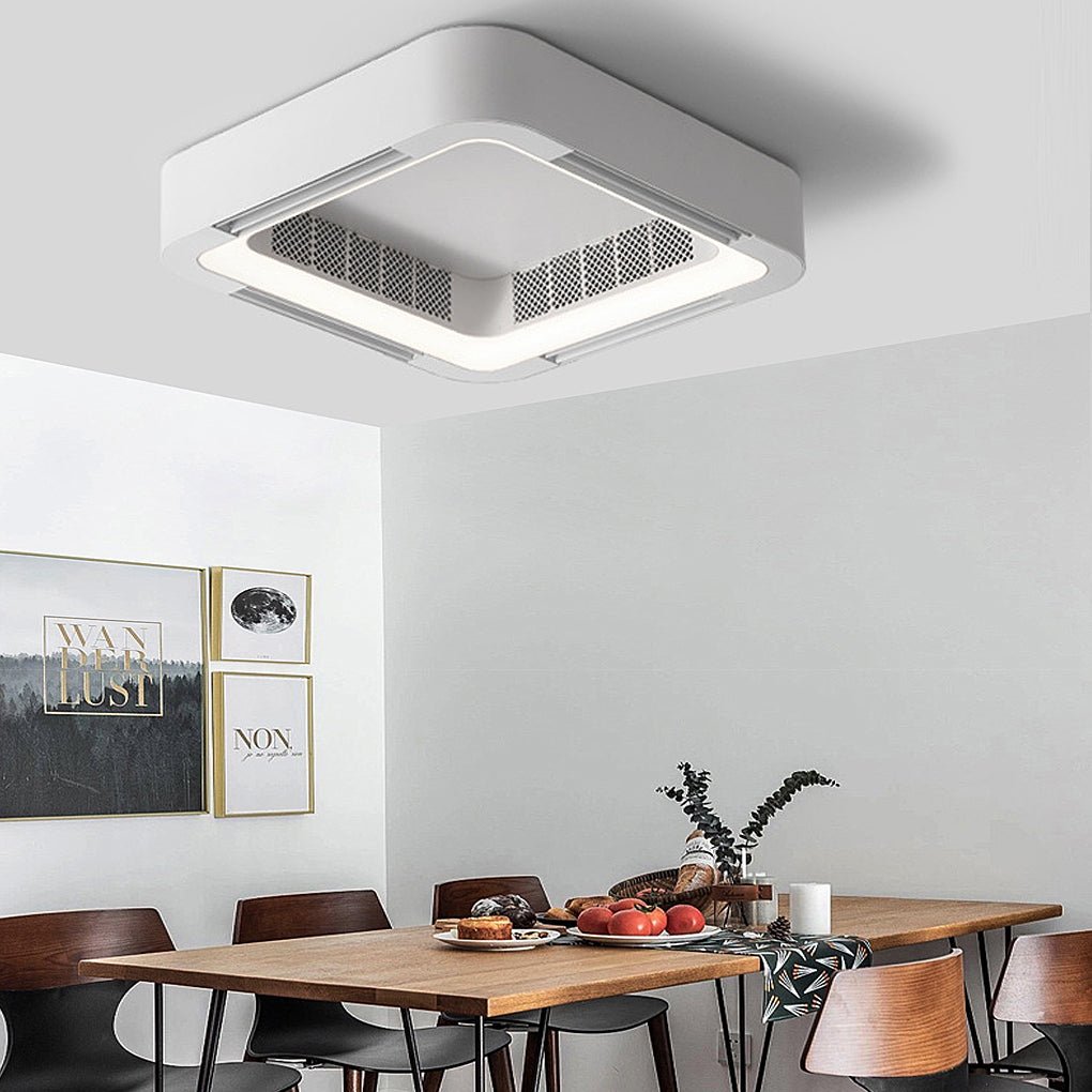 Modern Bladeless Ceiling Fans Lights Li001483