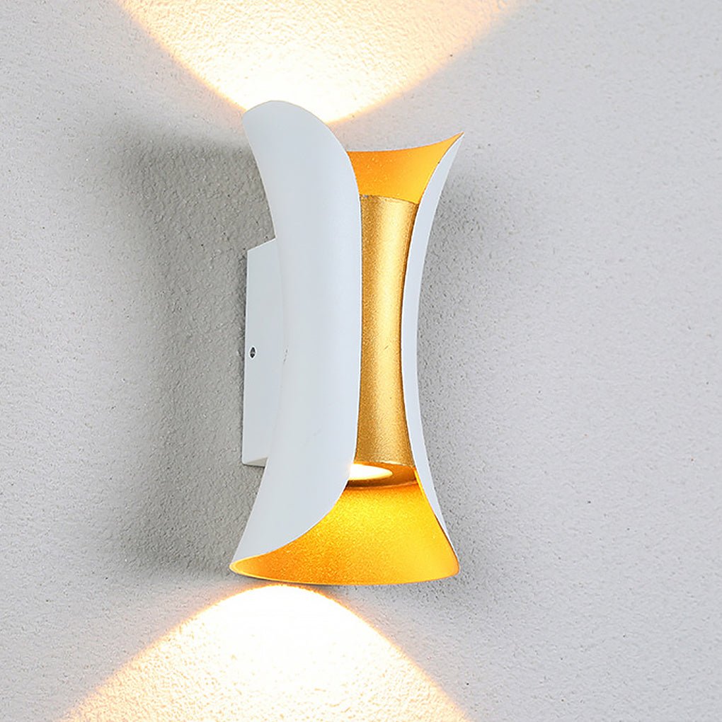 Modern Minimalist Waterproof Led Two Way Lighting Wall Light For Bedside Aisle