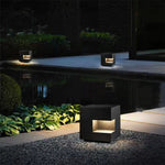 Outdoor Courtyard Square Waterproof Led Column Head Lamp Landscape Lighting