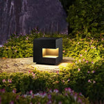 Outdoor Courtyard Square Waterproof Led Column Head Lamp Landscape Lighting