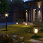 Outdoor Grid Waterproof Garden Lamp Lawn Light Post Lamp Led Landscape Lighting