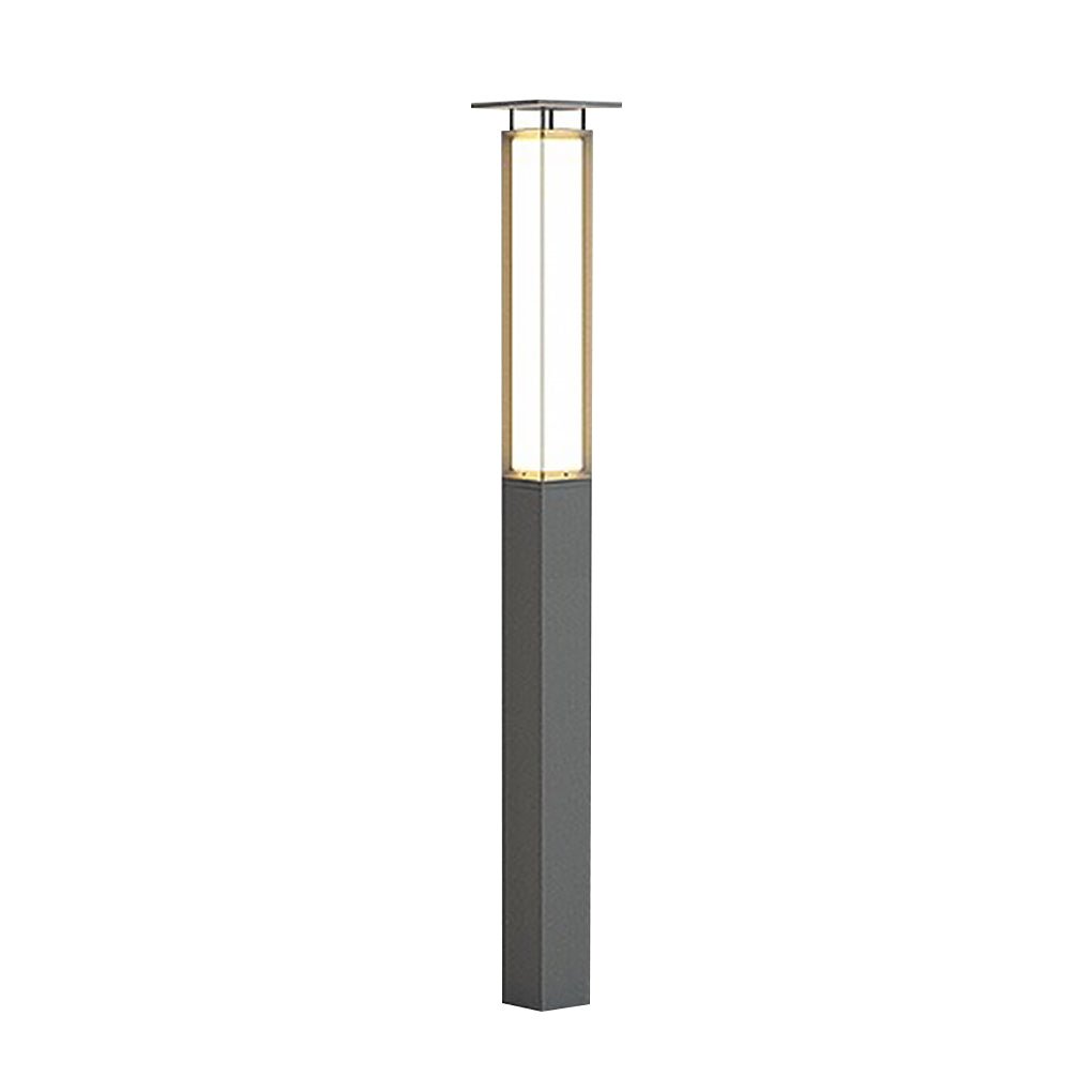 Outdoor Landscape Decorative Lighting Solar Waterproof High Pole Post Lights For Villa Courtyard