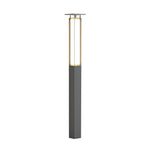 Outdoor Landscape Decorative Lighting Solar Waterproof High Pole Post Lights For Villa Courtyard