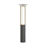 Outdoor Landscape Decorative Lighting Solar Waterproof High Pole Post Lights For Villa Courtyard