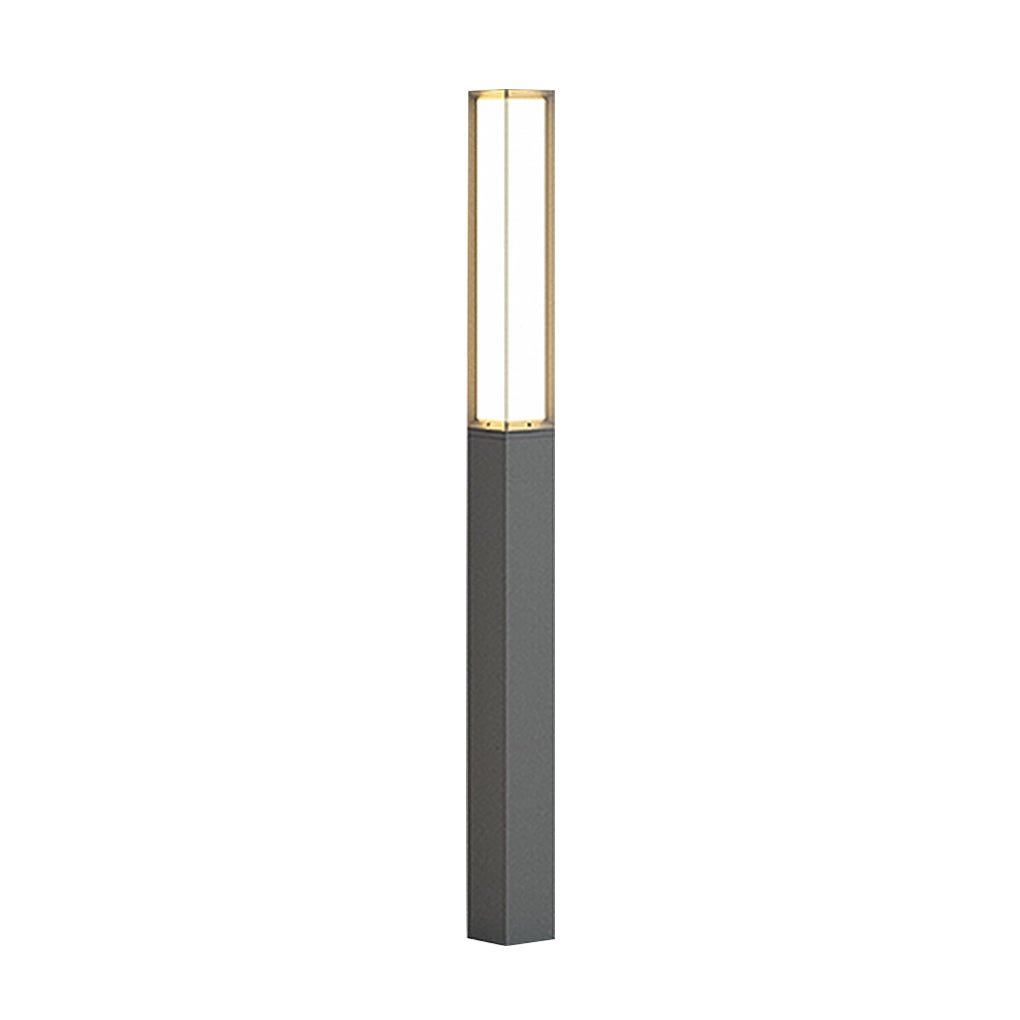 Outdoor Landscape Decorative Lighting Solar Waterproof High Pole Post Lights For Villa Courtyard