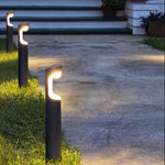 Outdoor Waterproof Led Lawn Lamp 10W Landscape Decorative Column Lighting