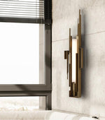 Metal Carved Wall Sconce