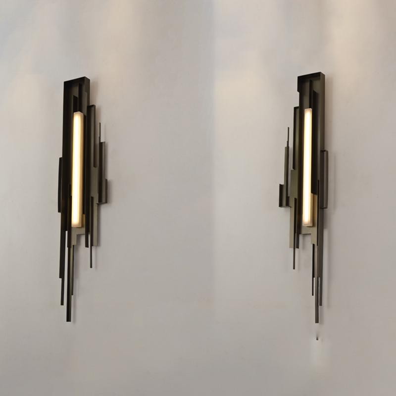 Metal Carved Wall Sconce