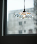 Retro Lotus Creative Glass Pendant Lamp