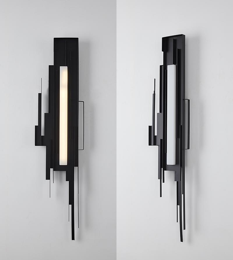 Metal Carved Wall Sconce