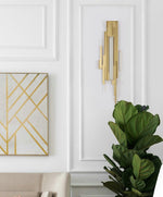 Metal Carved Wall Sconce