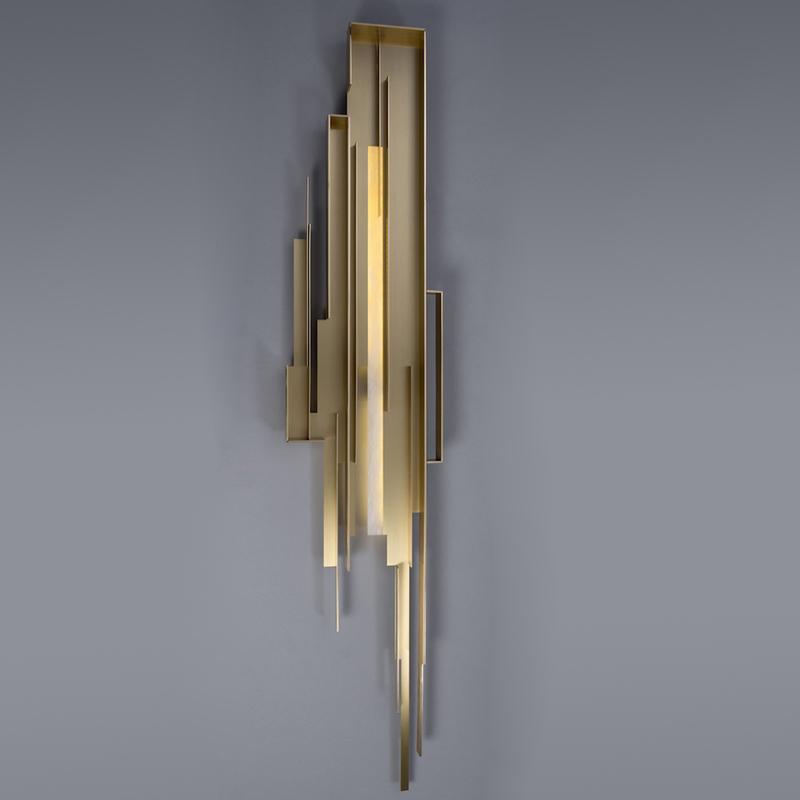 Metal Carved Wall Sconce
