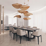 Hammered Brass Hanging Pendant Light