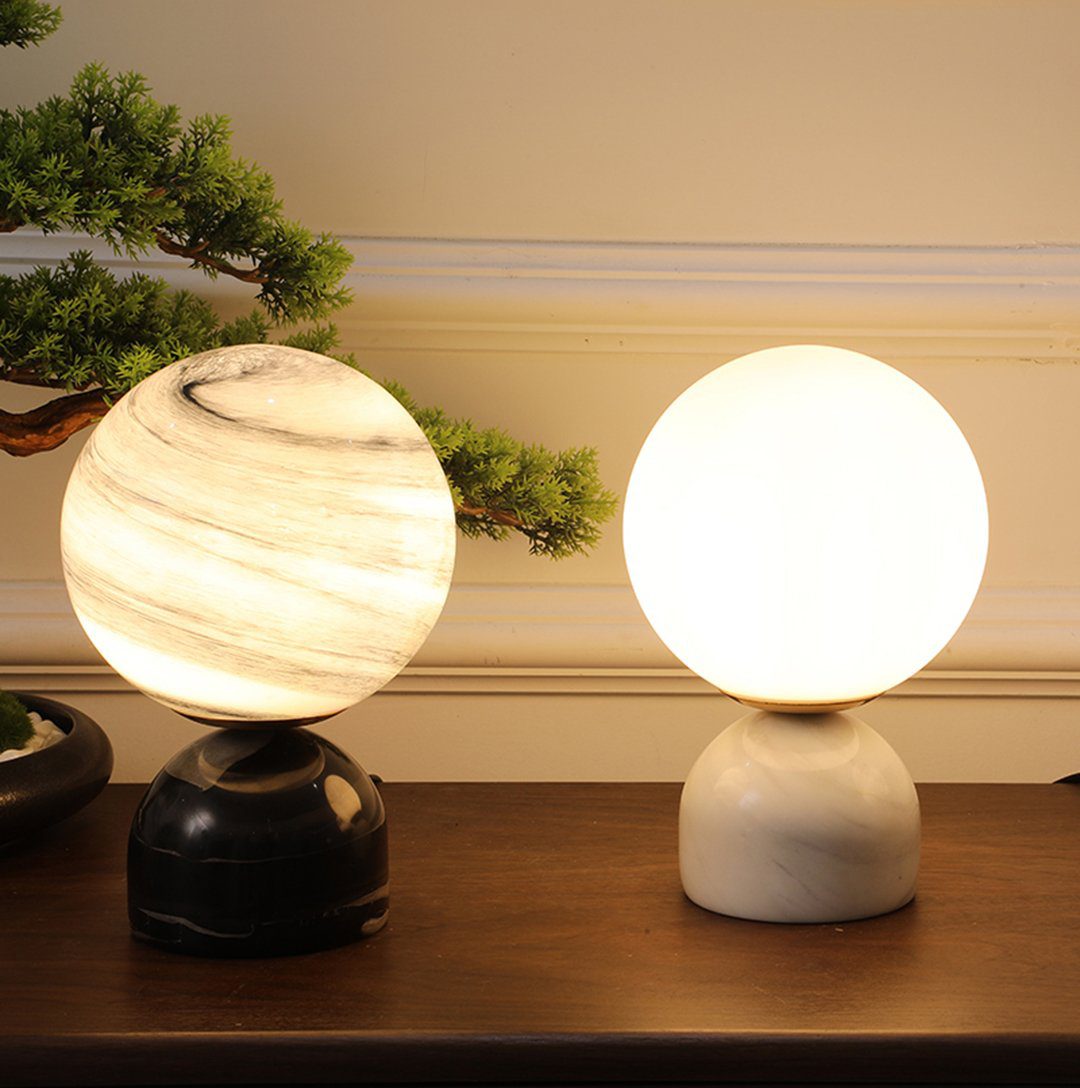 Small Marble Desk Lamp