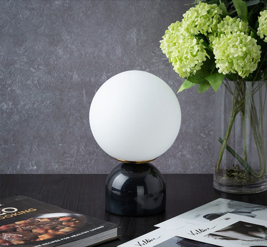 Small Marble Desk Lamp