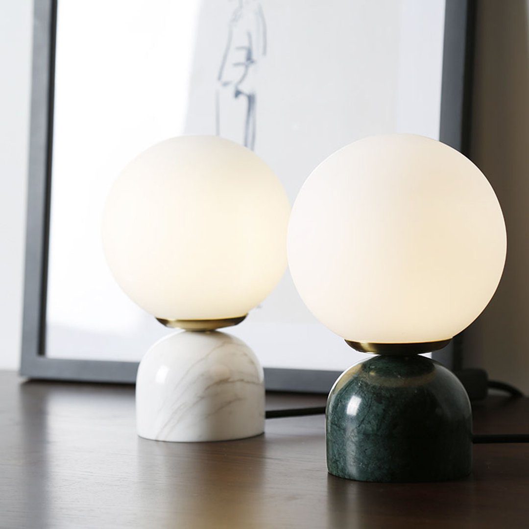 Small Marble Desk Lamp