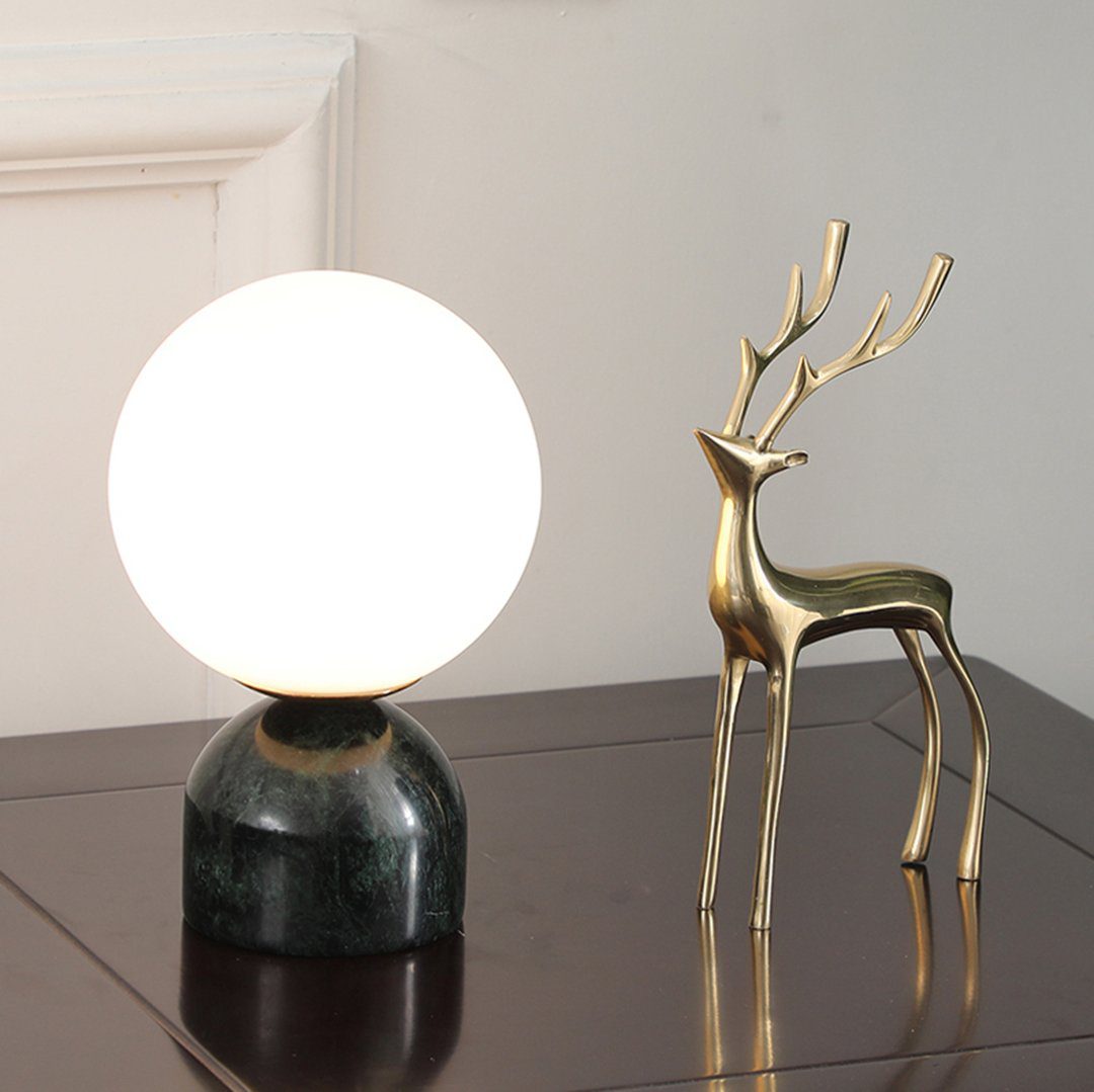 Small Marble Desk Lamp