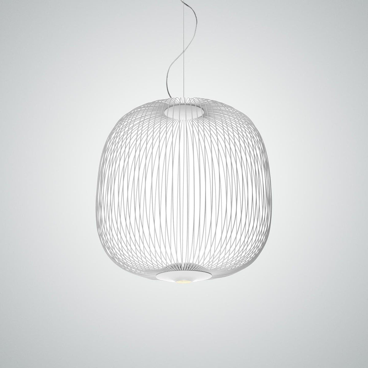 Spoke Suspension Pendant Light