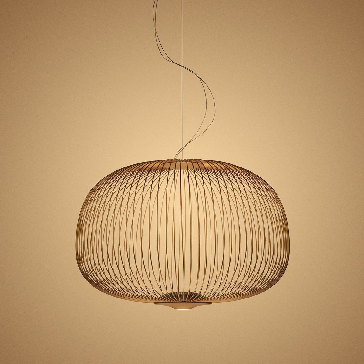 Spoke Suspension Pendant Light