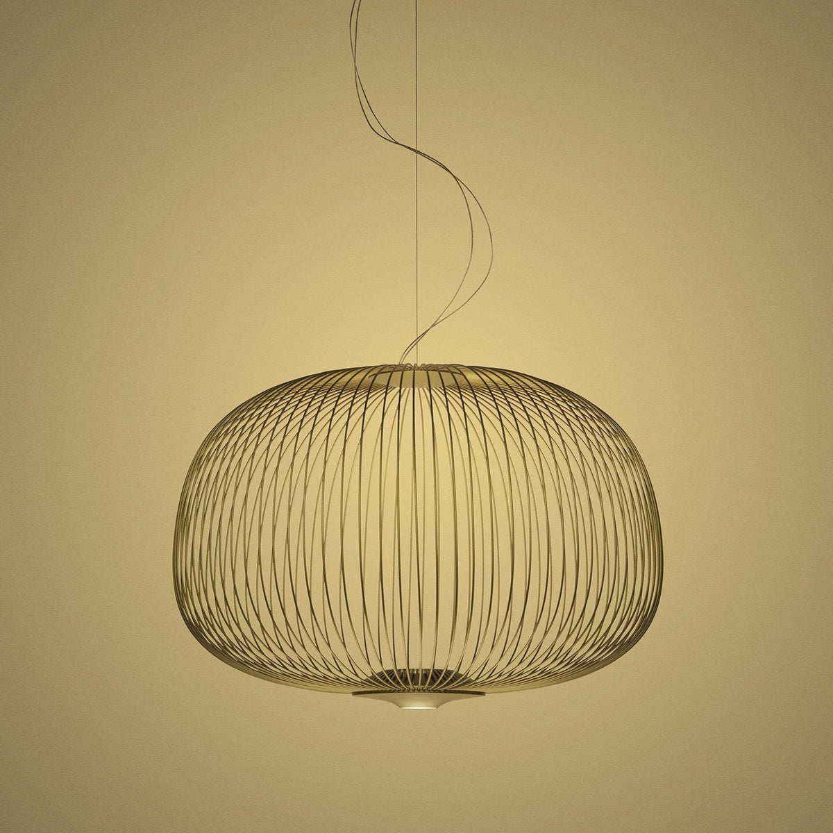 Spoke Suspension Pendant Light