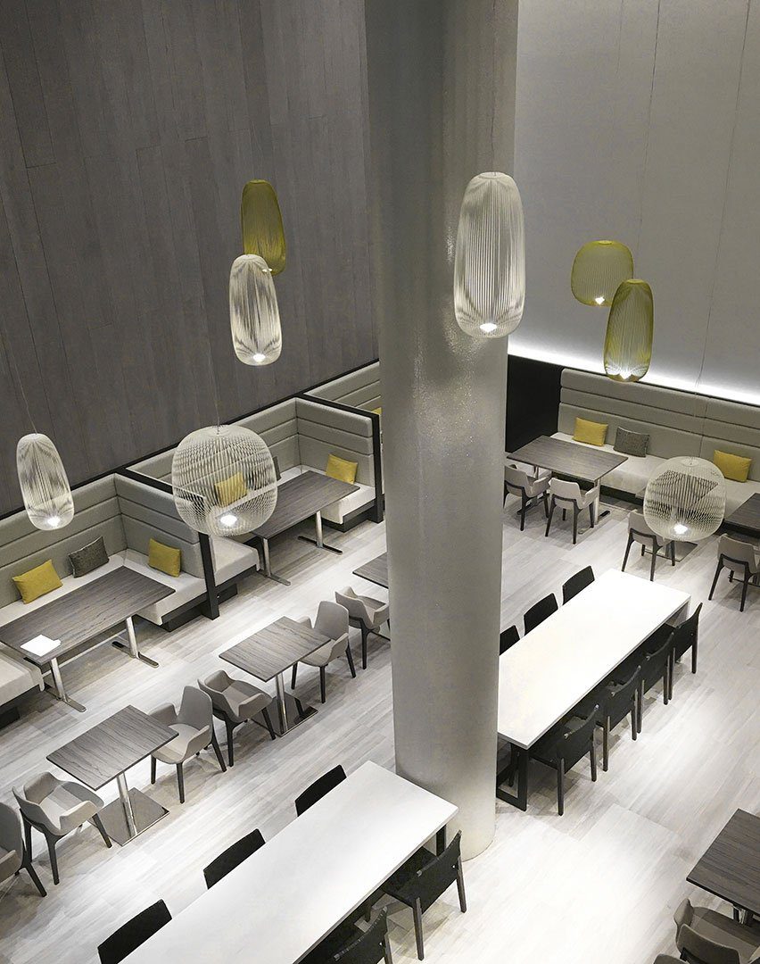 Spoke Suspension Pendant Light