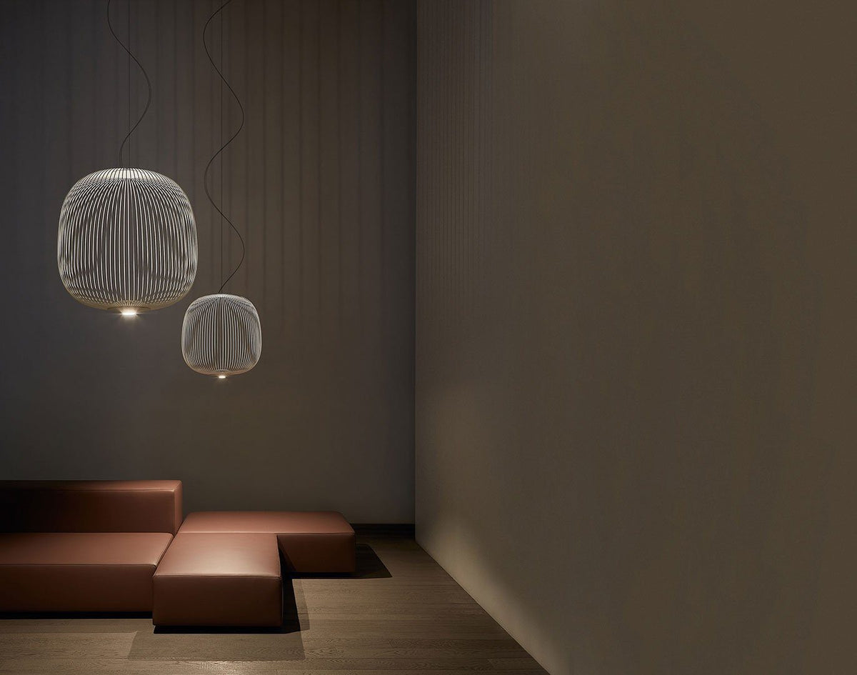 Spoke Suspension Pendant Light