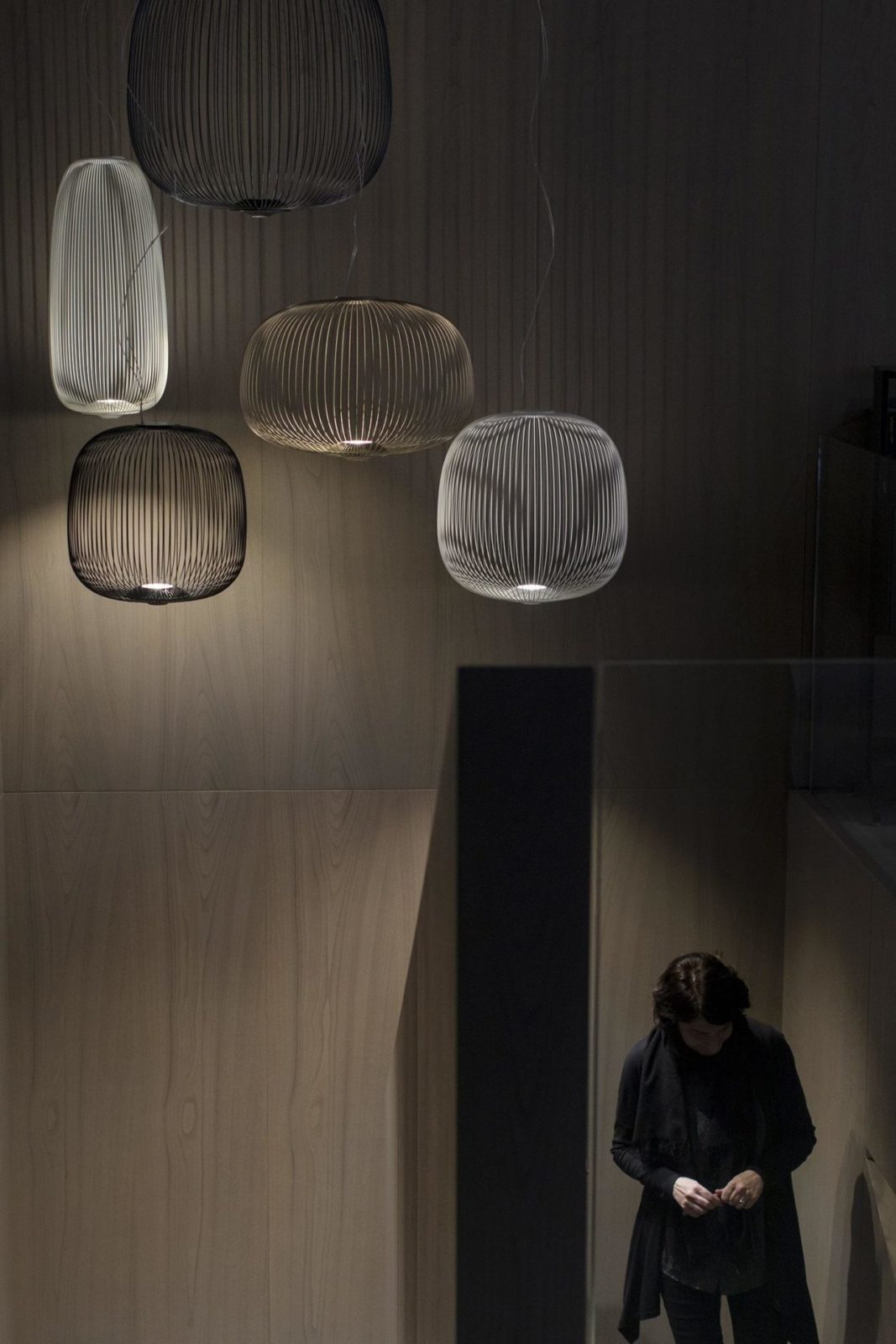 Spoke Suspension Pendant Light