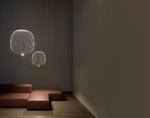 Spoke Suspension Pendant Light