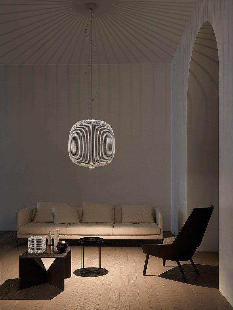 Spoke Suspension Pendant Light