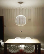 Spoke Suspension Pendant Light