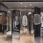 Spoke Suspension Pendant Light