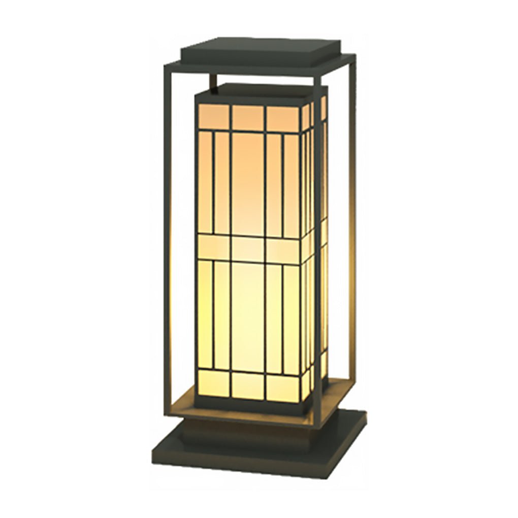 Retro Chinese Style Solar Led Waterproof Garden Decorative Lights Landscape Lighting