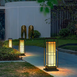 Retro Chinese Style Solar Led Waterproof Garden Decorative Lights Landscape Lighting