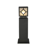 Retro European Square Outdoor Waterproof Led Garden Light Solar Landscape Decorative Lamp