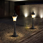 Retro Outdoor High Pole Landscape Decorative Lighting Post Lights For Garden Park