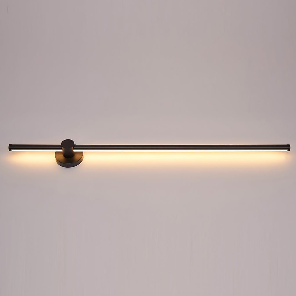 Simple Rotatable Three Color Dimming Led Wall Lamp For Living Room Background Wall