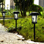 Solar Outdoor Lights Led Post Lights Garden Lights Pathway Lights Waterproof