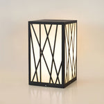Square Led Waterproof Solar Post Light