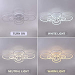 Elegant Semi Flush Mount Ceiling Lights With Unique Overlapping Rings