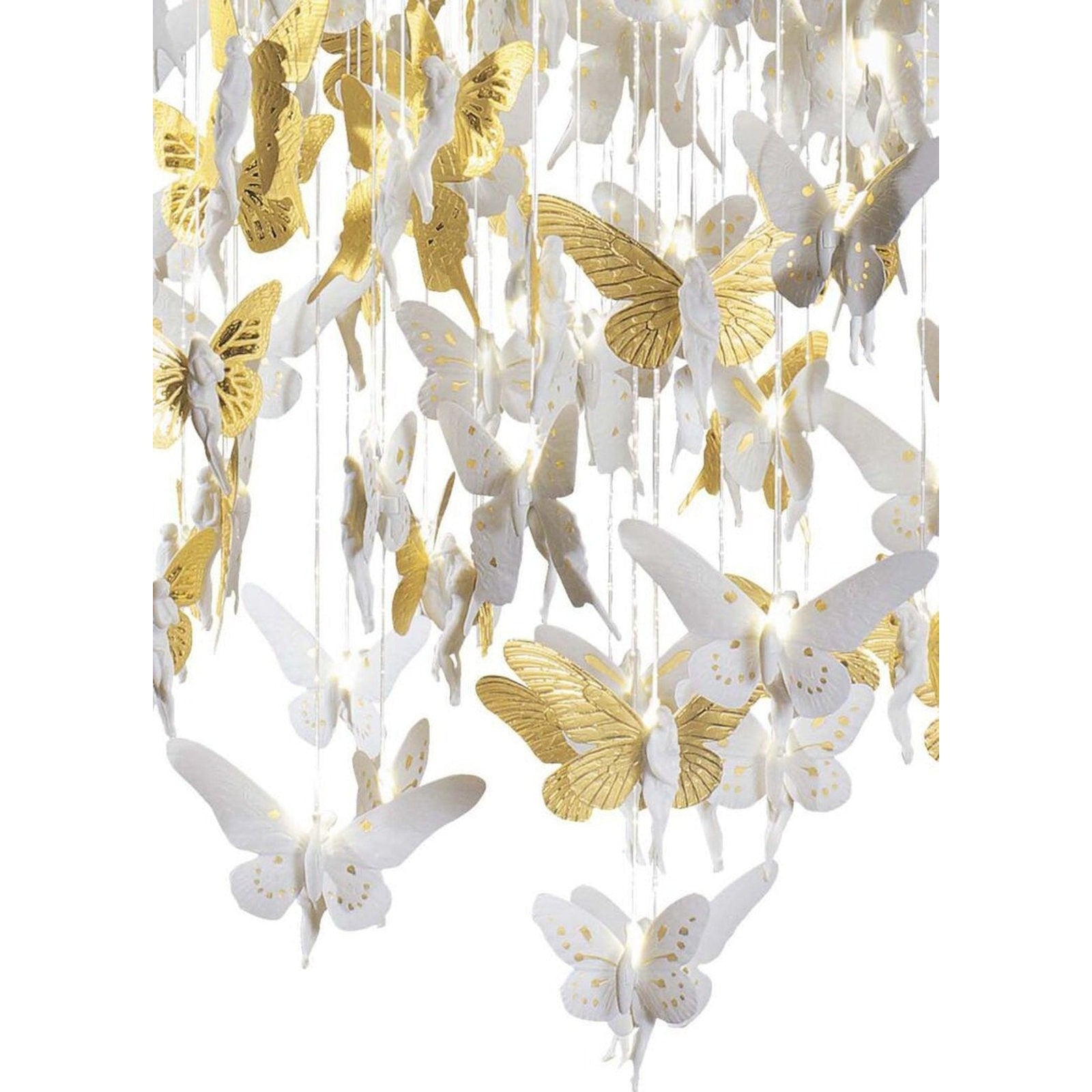 Lladro Niagara Chandelier 43'