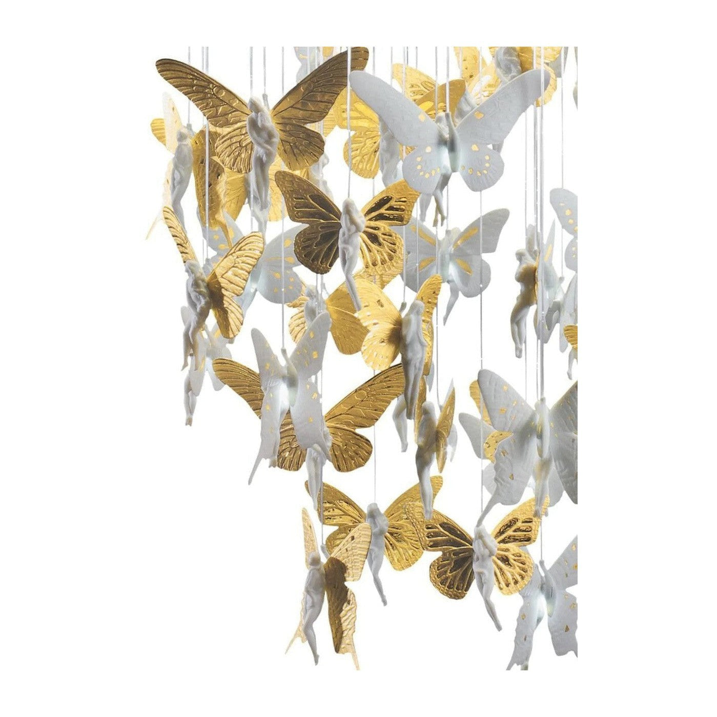 Lladro Niagara Chandelier 31'