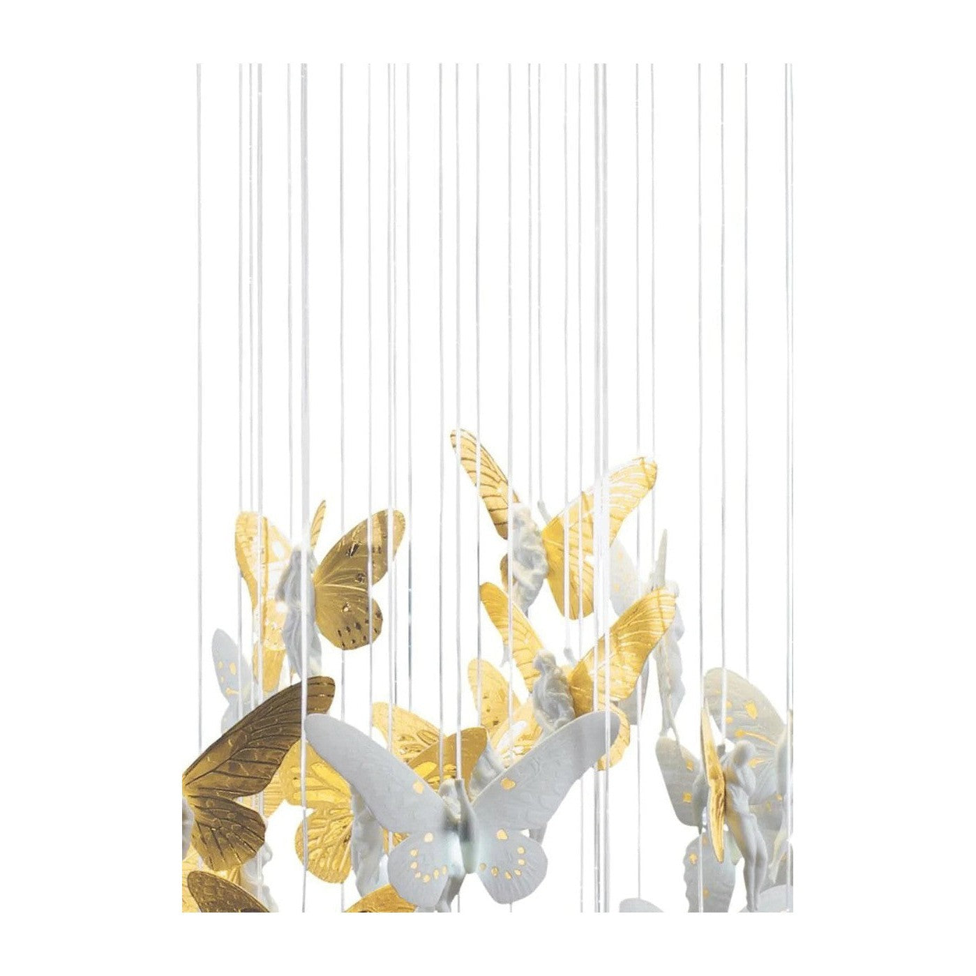 Lladro Niagara Chandelier 31'