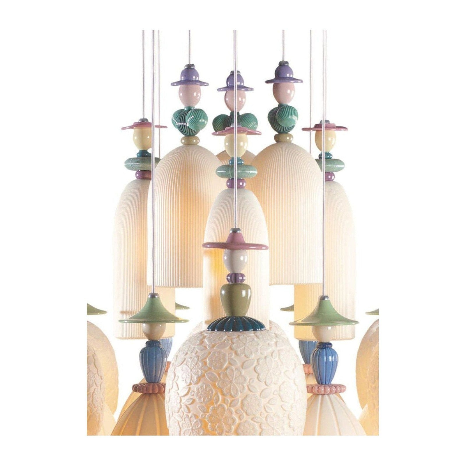 Lladro Mademoiselle 18 Lights Dancing On The Sand Chandelier (US)