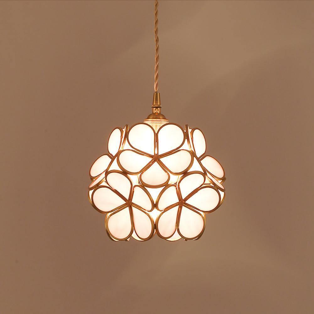 Glass Petal Pendant Lights