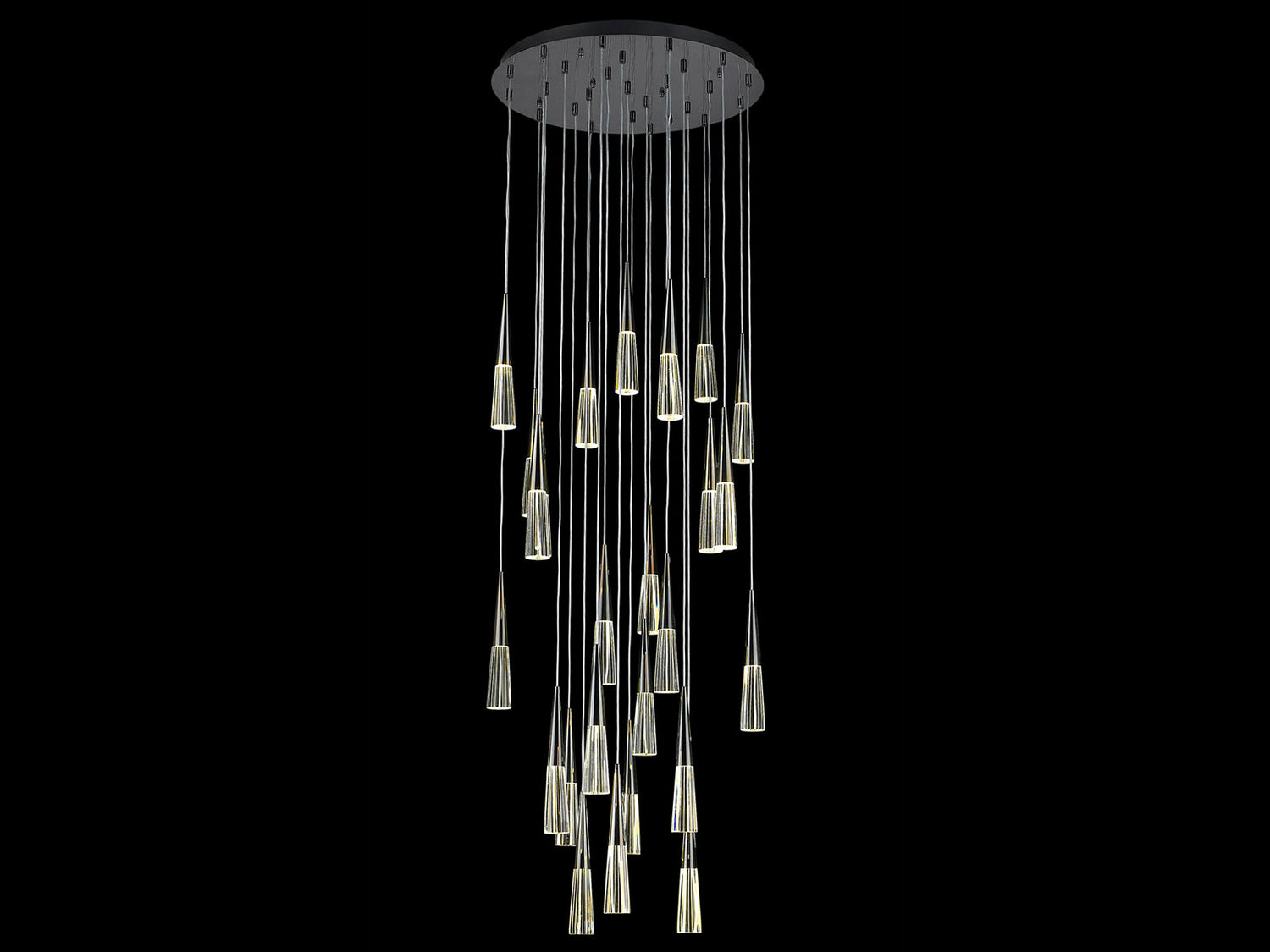 25 Light Flush Mount Pendant