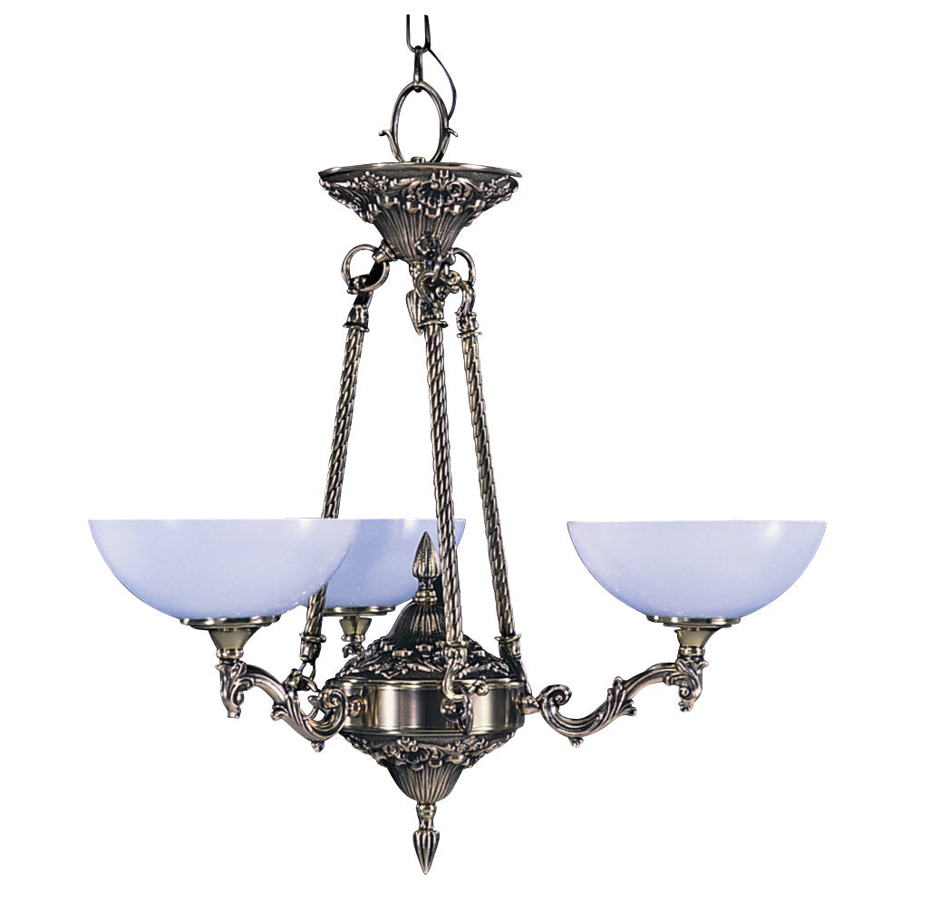 Three Light Chandelier