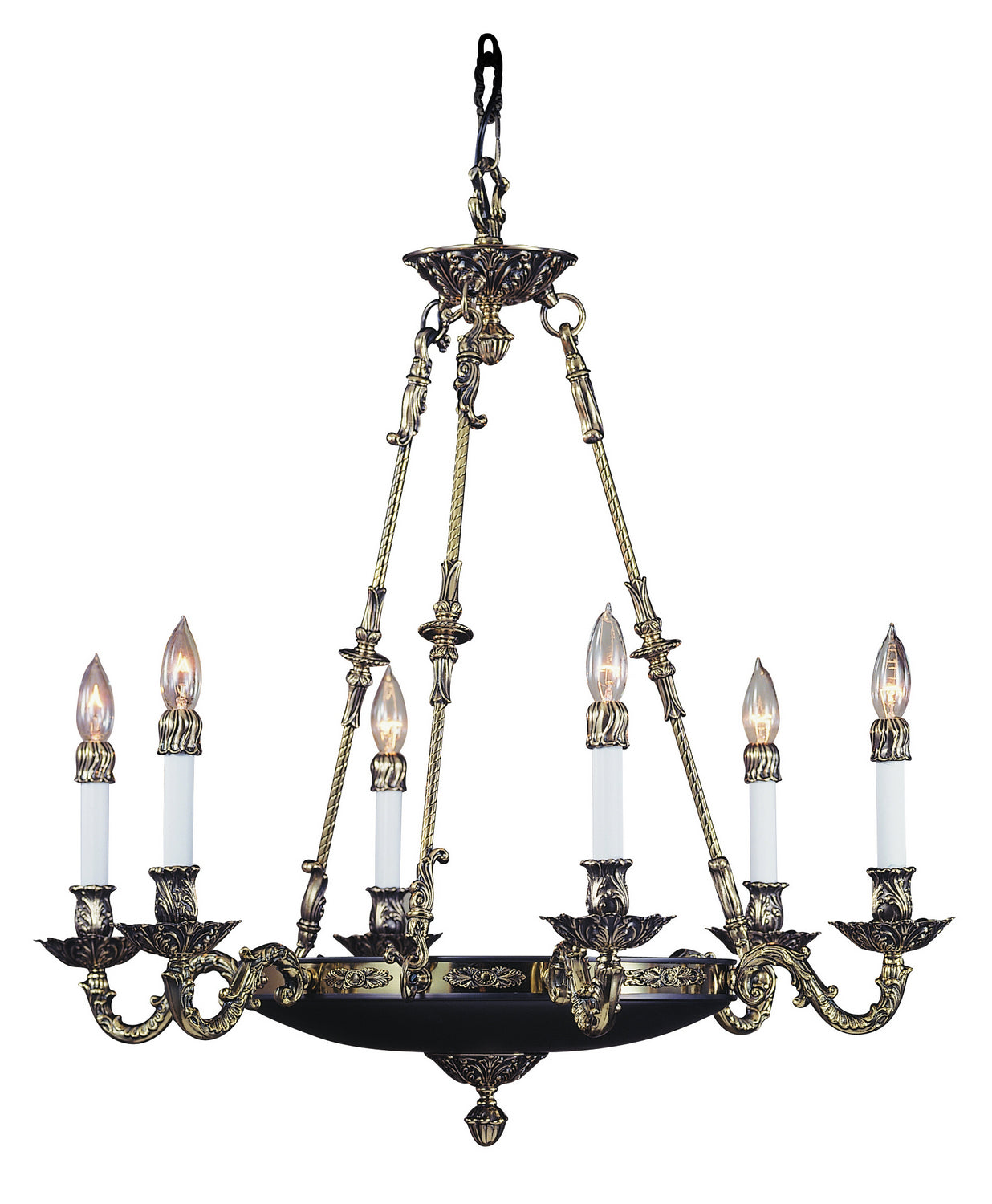 Six Light Chandelier