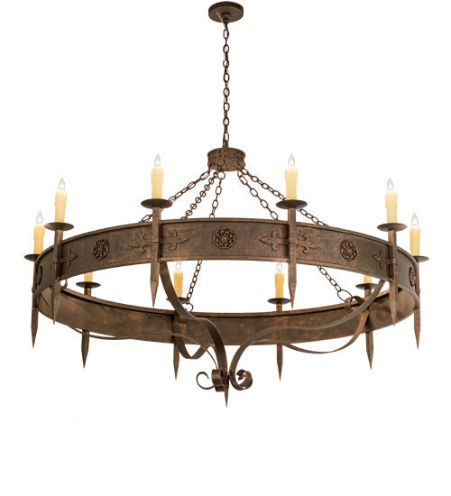 Ten Light Chandelier