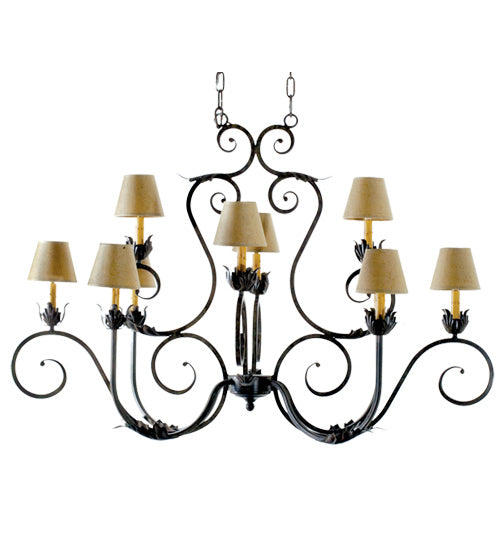 Ten Light Chandelier